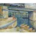 Мост над Сеной в Аньер (Bridges across the Seine at Asnieres), 1887 - Гог, Винсент ван