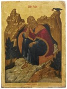 Св.пророк Илия в пустыне (ок.1600)