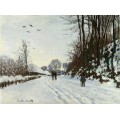 Дорога к ферме Сен-Симеон зимой, 1867 - Моне, Клод