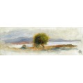 Пейзаж в Кань-Сюр-Мер, 1910 - Ренуар, Пьер Огюст