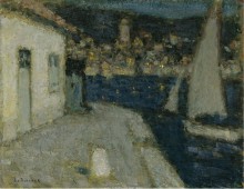 Лодки, Сен-Жан-Кап-Ферра, 1910 - Сиданэ, Анри Эжен Огюстен Ле 