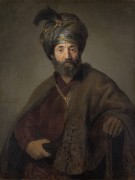 Мужчина в восточном одеянии - Рембрандт, Харменс ван Рейн