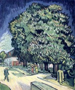 Цветущий каштан (Chestnut Trees in Blossom), 1890 - Гог, Винсент ван