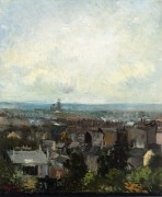 Вид на Париж от Монмартра (View of Paris from near Montmartre), 1886 - Гог, Винсент ван