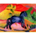 Маленькая синяя лошадь - Марк, Франц