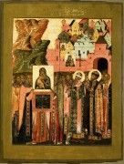 Встреча Владимирской иконы Богоматери в Москве (середина или конец XVII века)