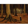 Девочка в лесу, 1882 - Гог, Винсент ван