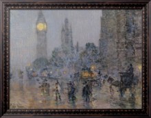 Ноктюрн - Биг Бен, 1898 - Хассам, Фредерик Чайлд 