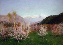 Весна в Италии - Левитан, Исаак Ильич