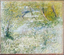 Берега Сены весной (Banks of the Seine with the Pont de Clichy in the Spring), 1887 - Гог, Винсент ван