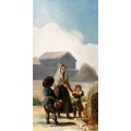 Женщина и двое детей у источника - Гойя, Франсиско Хосе де