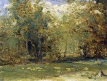 Весенний лес. 1880-90 - Левитан, Исаак Ильич
