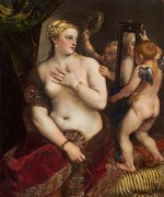 Венера с зеркалом - Тициан Вечеллио
