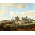 Пейзаж с видом на Суассон - Коро, Жан-Батист Камиль