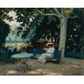 Чтение в саду, 1903 - Андре, Альберт