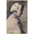 Портрет женщины (Head of a Woman), 1882-83 - Гог, Винсент ван