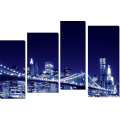 Модульная картина «Мост Нью-Йорк»