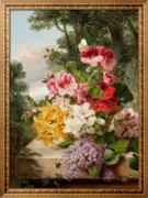 Натюрморт. Цветы. 1865 - Уэйнрайт, Джон