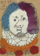 Голова мужчины - Пикассо, Пабло