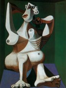 Причесывающаяся женщина, 1940 - Пикассо, Пабло