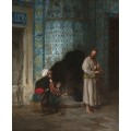 Разговор у камина - Жером, Жан-Леон 