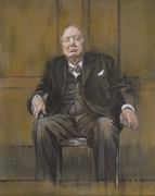 Портрет Уинстона Черчилля. 1954 - Сазерленд, Грэхем Вивиан