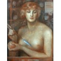Венера Вертикордия (Венера, обращающая сердца) - Россетти, Данте Габриэль