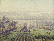 Пейзаж, туманное утро, 1904 - Кариот, Густав