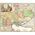 Карта Украины 1720