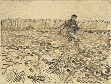 Сеятель (The Sower), 1888 - Гог, Винсент ван