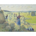 Заготовка сена, 1887 - Писсарро, Камиль