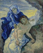 Пьета (Оплакивание Иисуса Христа) по мотивам Делакруа (Pieta (after Delacroix), 1889 - Гог, Винсент ван