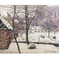 Сад под снегом, 1947 - Кариот, Густав