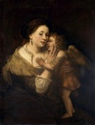 Венера и Амур - Рембрандт, Харменс ван Рейн