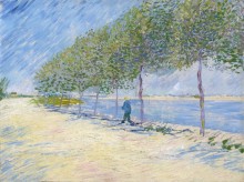 Вдоль Сены (Along the Seine), 1887 - Гог, Винсент ван