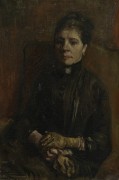 Портрет сидящей женщины (Portrait of a Woman Seated), 1886 - Гог, Винсент ван