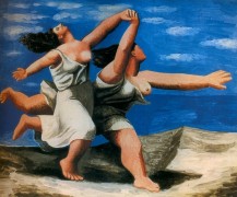 Женщины бегущие   по пляжу, 1922 - Пикассо, Пабло