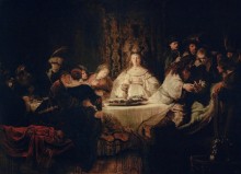 Свадьба Самсона - Рембрандт, Харменс ван Рейн