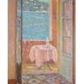Стол с видом на море, Вильфранш-сюр-Мер, 1920 - Сиданэ, Анри Эжен Огюстен Ле 