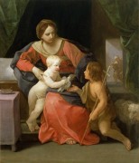 Мадонна с Младенцем и маленьким Иоанном Крестителем - Рени, Гвидо 