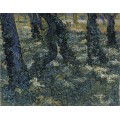 Стволы деревьев с плющом (Undergrowth), 1889 - Гог, Винсент ван