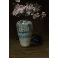 Розовые азалии в в китайской вазе - Чейз, Уильям Меррит