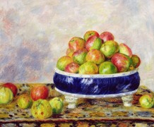 Натюрморт с яблоками - Ренуар, Пьер Огюст