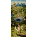 Сад земных наслаждений, левая створка - Райский сад - Босх, Иероним (Ерун Антонисон ван Акен)