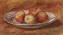 Тарелка яблок - Ренуар, Пьер Огюст