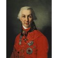 Портрет Г. Р. Державина 1795 -  Боровиковский, Владимир Лукич
