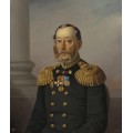 Портрет вице-адмирала С.С. Нахимова. 1864 (брат адмирала Павла Нахимова) - Васильев А.А.