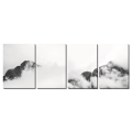 Модульная картина «Туман в горах»