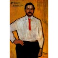 Портрет Педро Манак, 1901 - Пикассо, Пабло