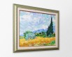 Пшеничное поле с кипарисами. Винсент ван  Гог.